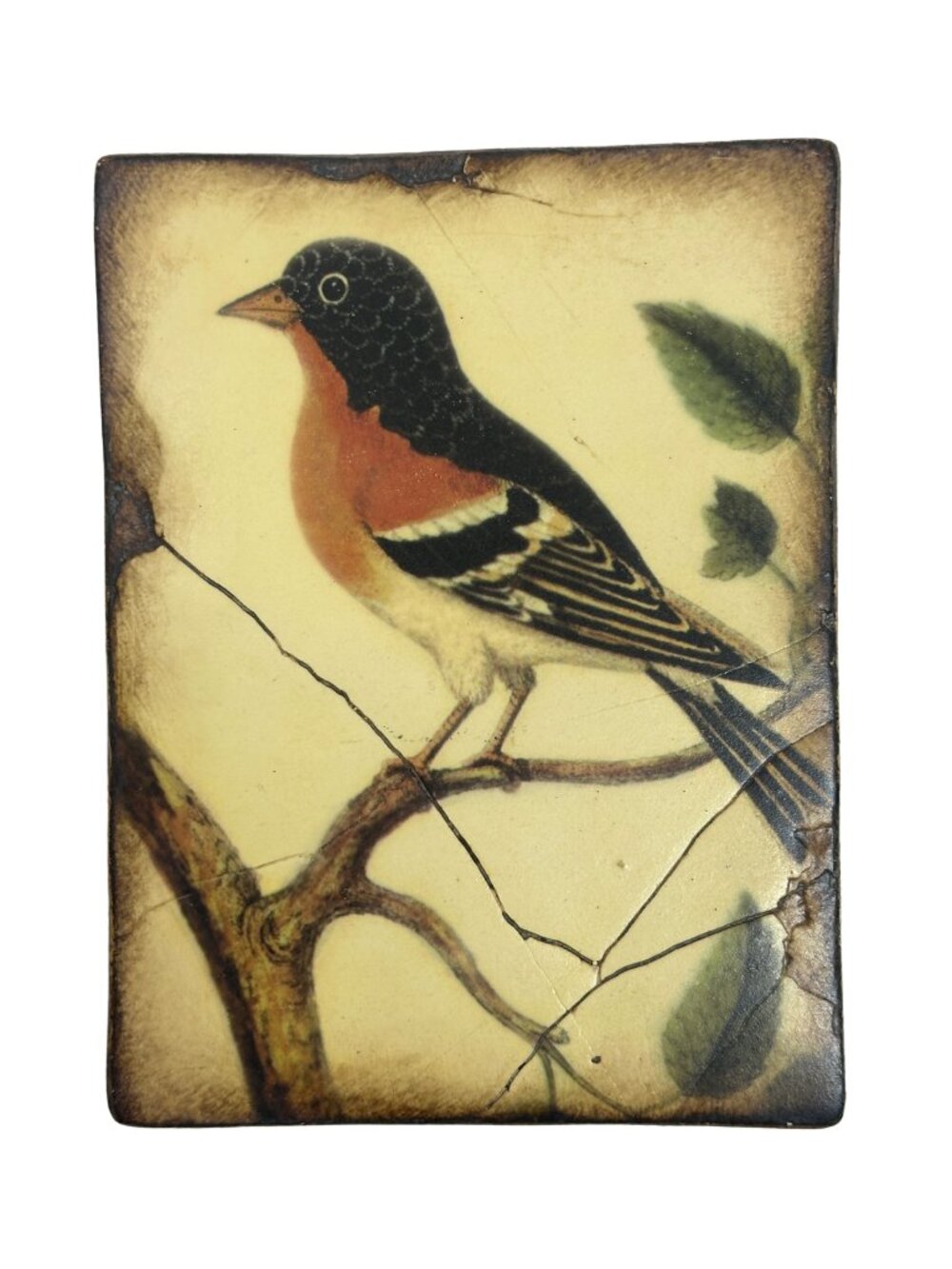 Sid Dickens T-152 “Crimson Bird” Memory Block Tile - RETIRED